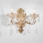 Modern Wall Light Unit, 35 cm Length, 40 cm Width, Gold Color