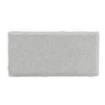 Smooth Concrete Tile Strips, Size 30X15X8 cm, Thickness 8 cm, light gray | Al Sarif Company, Model CS-15308-LGY-N