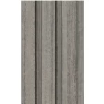 Wood substitute for walls, 12 x 290 cm sticks, gray