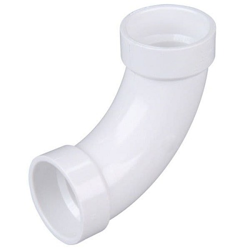 PVC Elbow Long Radius 45° 4 inch White Color | SAPPCO