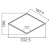 3d Rhombus Shape Interlock Paver Tiles Height 6 cm Size 197.7×196/332.5 mm Yellow | Artic - Image 2