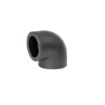 Plastic PPR/PPR-UV Elbow 90° Size 63 mm, Black Color | Almanar