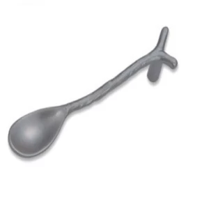 Kitchen Cabinet Handle Zinc Spoon-shaped 76mm Polished Nickel - Aged Yellow Copper Bronze | Kitchen Line Group