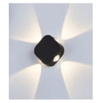 8W LED floodlight Wall Fixture, 4000 K , Directional lens, IP66 Water and Dust Resistant, 120° Beam Angle