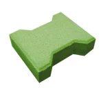 بلاط رصيف انترلوك بيهاتون  براند الارمك  سمك  6 سم اللون اخضر