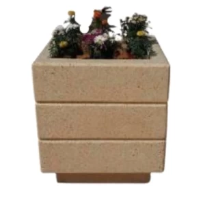 Concrete Planting Ponds Length 80 cm Width 80 cm Height 80 cm | Matkel Store
