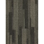 PVC carpet tile brown color size 50x50 cm model 865