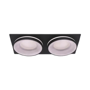Double Yak Downlight Adjustable 182×92×41 mm Black GU10 | Yak