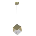 modern golden hanging light, gold color, dimensions length 630 cm and width 18 cm