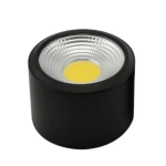 LED Outdoor Cylinder Wall-mounted lamp 16W, Waterproof and Dustproof IP66, Modern Black Metal Design, 120° Beam Angle, 3000K Color Temperature