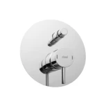 Italian Two Way Shower Mixer,  Size 17×5.6-8.5 cm, Shinny Chrome Color