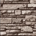 ورق حائط مودرن طول 15.6 م، عرض 100 سم، لون بني 