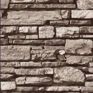 Modern Wall Covering 15.6m x 100cm Brown Color | Luxury line