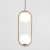 Modern Pendant Light with Special Design, Size 50 × 20 ×10 cm, Gold | white