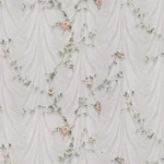 ورق جدران ايطالي مقاس 10 م×0.73 م، لون رمادي، موديل 4237