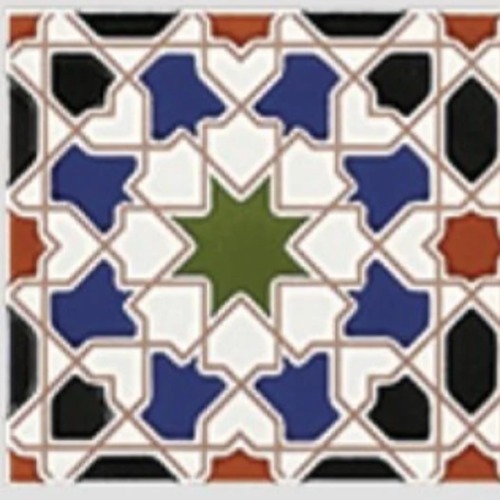 سيراميك مغربي تيرا ريليف كوبالتو 28 × 14 سم، سماكة 8.5 ملم | 381