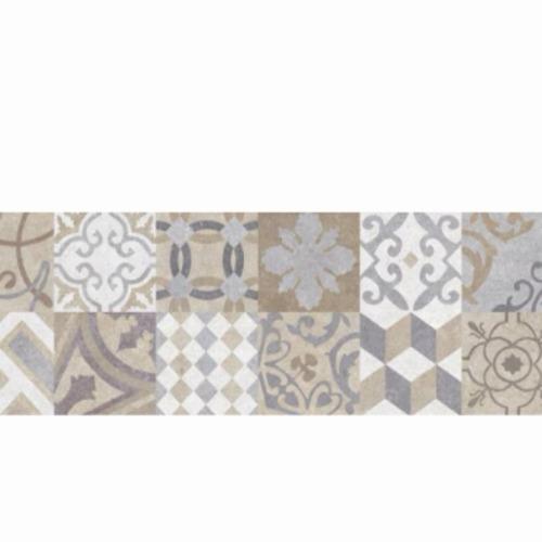 Matte Ceramic Wall Tiles 31.6×100 cm, 9 mm Thickness, Multicolor | 