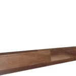 نعلات MDF مودرن، طول 2.4م، ارتفاع 8سم، لون بني، كود المنتج 165