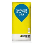  مواد لاصقة سميكة للأرضيات webercol floor TBS Thick  براند ويبر  50 كجم لون رمادى 