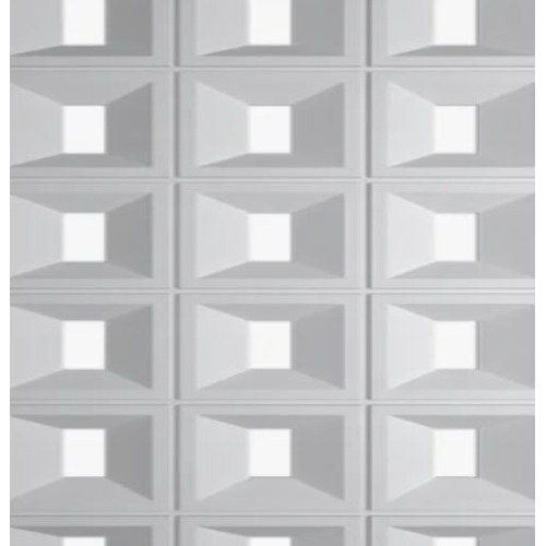 Stone Replacement Foam Panels 120x30 cm, White Color | Luxury line