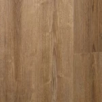 أرضيات خشب صناعي SPC، مقاس 122×18سم، لون بنى