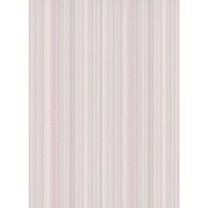 Striped Wallpaper Pink with Beige, 10m x 0.53m, Model 10048-05 | Balbaid Decor Company