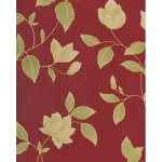 Italian Floral Wallpaper Size 10m x 0.53m, Red Color, Model 32476