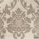 Classic Wallpaper Length 10m, Width 0.53m, Beige Color, Model 225004VE