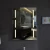 LED Bathroom Mirror 60x80 cm, White/Yellow Light | Dolphy by Alsaggaf company - Image 2