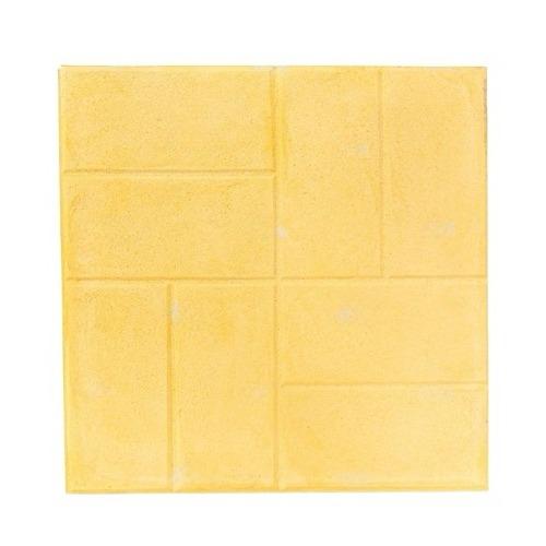 Cement Floor Tiles 40×40×4 cm, Yellow | Al Wasd Industrial