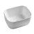 Counter Porcelain Wash Basin 50×40×25 cm, White Color Lola Model | Abyat Company - Image 2