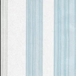 Wallpaper, Striped Design, Cyan and white with silver Color, Size 10m×53cm 