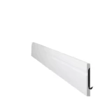 Belgian Foam Wall Skirting, Length 2m, Width 18mm, Height 110mm, White Color