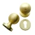 Separated Movable Door Handles, Gold Color