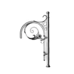 ذراع انارة احادي، ابعاد 2000×970مم 