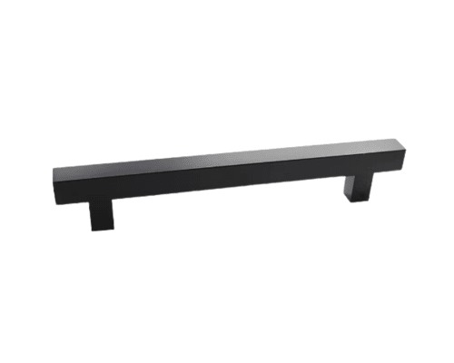 Square Fixed Door Handle Thickness 30 mm, Length 100 cm, Black | Dar Al Nijara Company