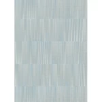 ورق جدران الماني لون رمادي تصميم مقلم، مقاس 10 ×0.53 متر، موديل 10398-35