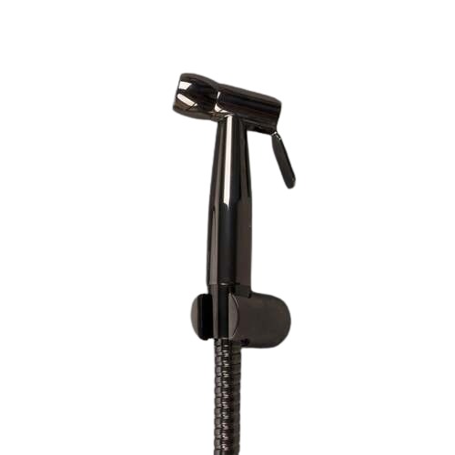 Stainless Steel 304 Bidet Mixer 7.2 × 12.9 cm, 1.2m Hose, Shiny Titanium, 15 Bar | 