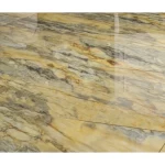 أرضيات بورسلان 80×160×0.9 سم، لون ذهبي، موديل فياما جولد