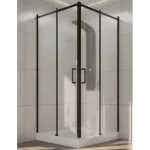 Glass Shower Cabin with Square Shower Tray Size 100×100 cm | Abyat Company