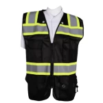  Reflective Safety Vest, black color, weight 1 kg, size m