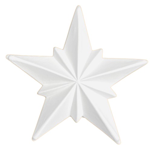 Ceiling Crown Accessory 22 cm White Color | Zakharef Company