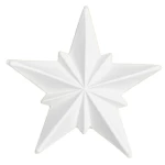 Ceiling Crown Accessory, Size 22 cm, White Color | Zakharef Company