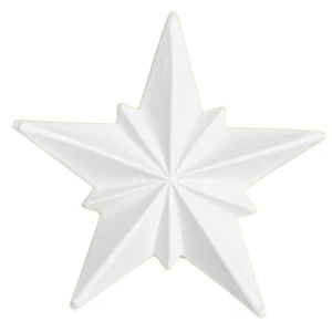Ceiling Crown Accessory 22 cm White Color | Zakharef Company