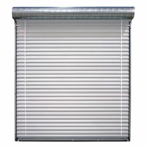 أبواب محلات رول أوتوماتيكية عرض 480 سم ارتفاع 3 متر لون رمادي | انفال