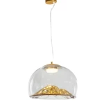 Modern Chandelier with Unique Design, Size  40 ×31×10  cm Height, Gold
