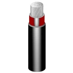 1c 185 mm Stranded Aluminum Cable 0.6/1kV, XLPE Insulated, LSHF Sheath | Riyadh Cables
