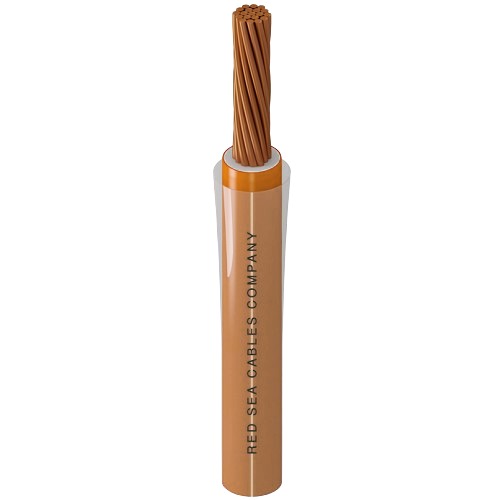 Stranded Copper American Building Wire 10 AWG 600V PVC Nylon Orange 500ft | RESCAB