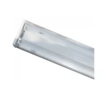 Prismatic Square Ceiling Light, T8, 240 Volt, 2x18 Watt