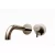 Wall Washbasin Mixer Diameter 4.6 cm Size 25 x 7 cm, Matt Nickel 